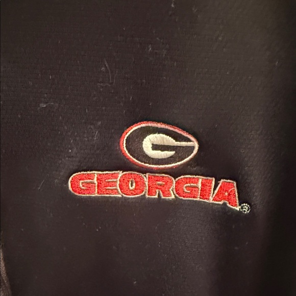 Columbia Men's omni wick shotgun 1/4 zip golf shirt Georgia Bulldog. Size Large - Picture 3 of 7
